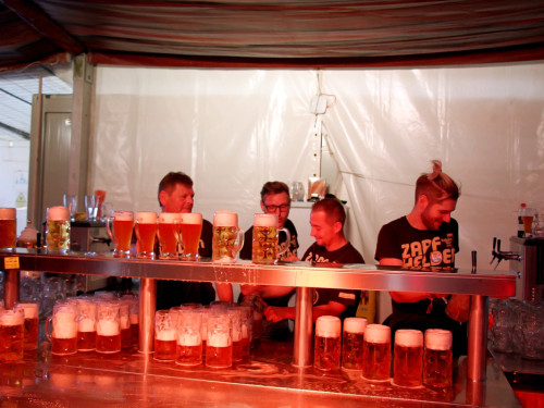 Tag der Sparkasse Jetzendorfer Hinterhofmusikanten Hofer Volksfest 2018 – Foto 18