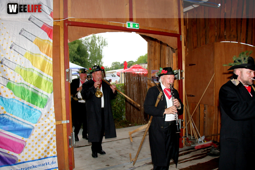 Tag der Sparkasse Jetzendorfer Hinterhofmusikanten Hofer Volksfest 2018