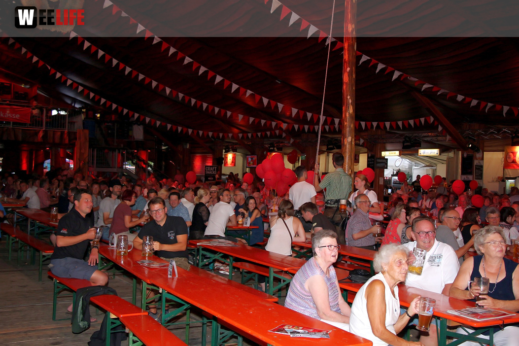 Tag der Sparkasse Jetzendorfer Hinterhofmusikanten Hofer Volksfest 2018