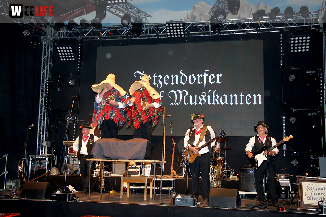 Tag der Sparkasse Jetzendorfer Hinterhofmusikanten Hofer Volksfest 2018