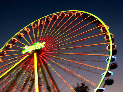 Langzeitbelichtung Hofer Volksfest 2018 2.8.18 – Foto 15
