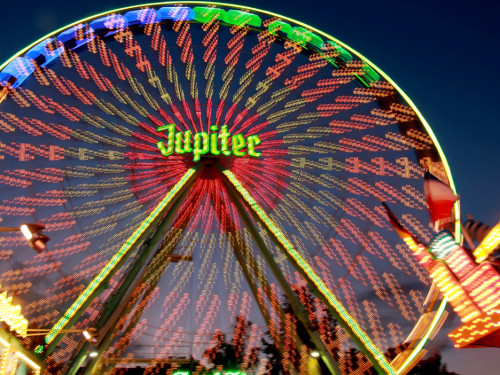 Langzeitbelichtung Hofer Volksfest 2018 2.8.18 – Foto 26