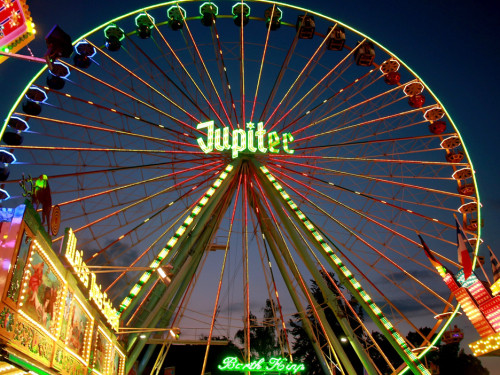 Langzeitbelichtung Hofer Volksfest 2018 2.8.18 – Foto 31