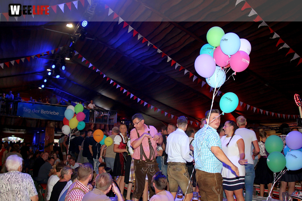 Blechhulza Tag der Betriebe Gealan Hofer Volksfest 2018