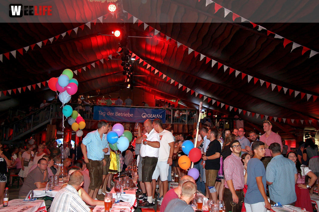 Blechhulza Tag der Betriebe Gealan Hofer Volksfest 2018