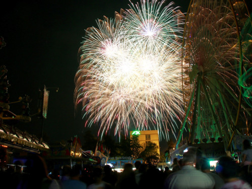 Abschlussfeuerwerk Hofer Volksfest 2018 – Foto 3