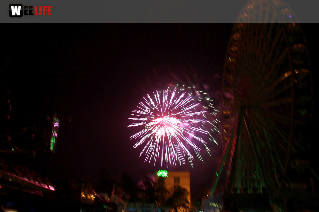 Abschlussfeuerwerk Hofer Volksfest 2018