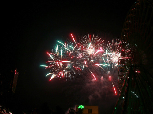 Abschlussfeuerwerk Hofer Volksfest 2018 – Foto 12