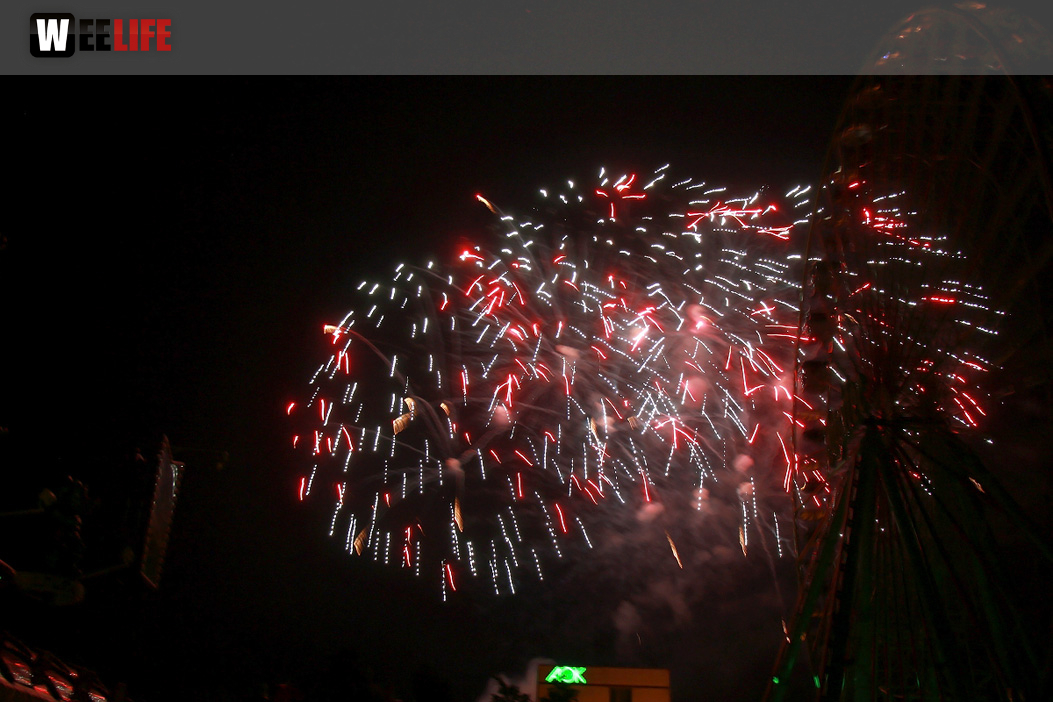 Abschlussfeuerwerk Hofer Volksfest 2018