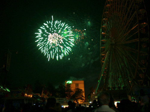 Abschlussfeuerwerk Hofer Volksfest 2018 – Foto 15