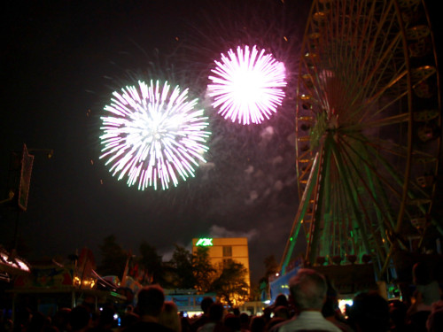 Abschlussfeuerwerk Hofer Volksfest 2018 – Foto 17