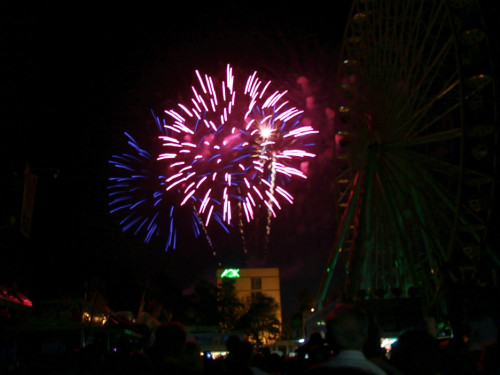Abschlussfeuerwerk Hofer Volksfest 2018 – Foto 19