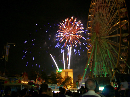 Abschlussfeuerwerk Hofer Volksfest 2018 – Foto 20