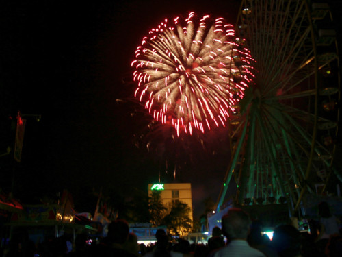 Abschlussfeuerwerk Hofer Volksfest 2018 – Foto 28