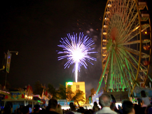 Abschlussfeuerwerk Hofer Volksfest 2018 – Foto 29