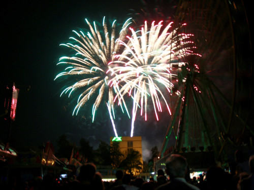 Abschlussfeuerwerk Hofer Volksfest 2018 – Foto 35