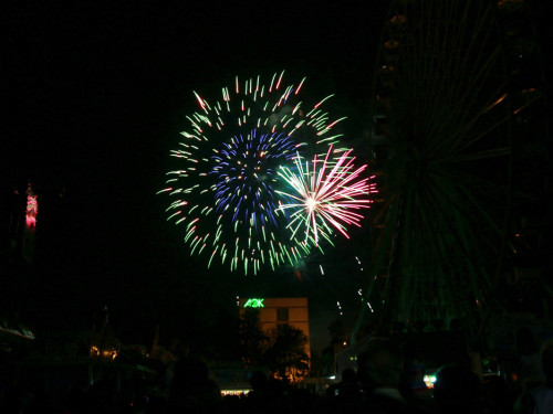 Abschlussfeuerwerk Hofer Volksfest 2018 – Foto 41