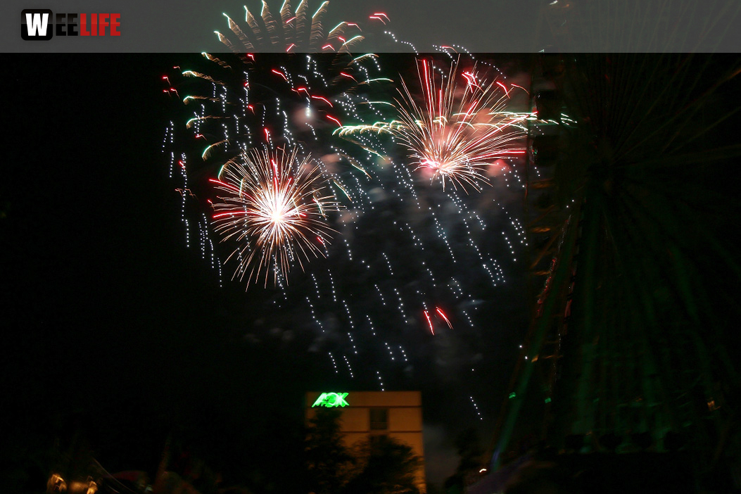 Abschlussfeuerwerk Hofer Volksfest 2018