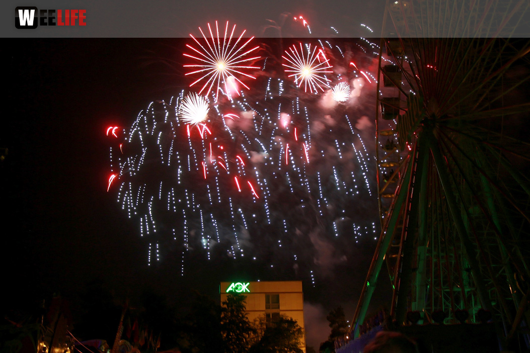 Abschlussfeuerwerk Hofer Volksfest 2018