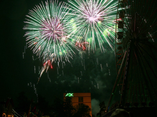 Abschlussfeuerwerk Hofer Volksfest 2018 – Foto 46