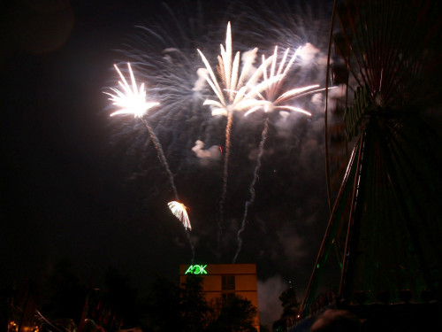 Abschlussfeuerwerk Hofer Volksfest 2018 – Foto 48
