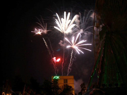 Abschlussfeuerwerk Hofer Volksfest 2018 – Foto 49