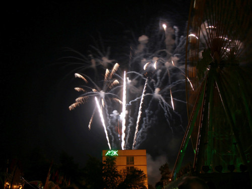 Abschlussfeuerwerk Hofer Volksfest 2018 – Foto 52