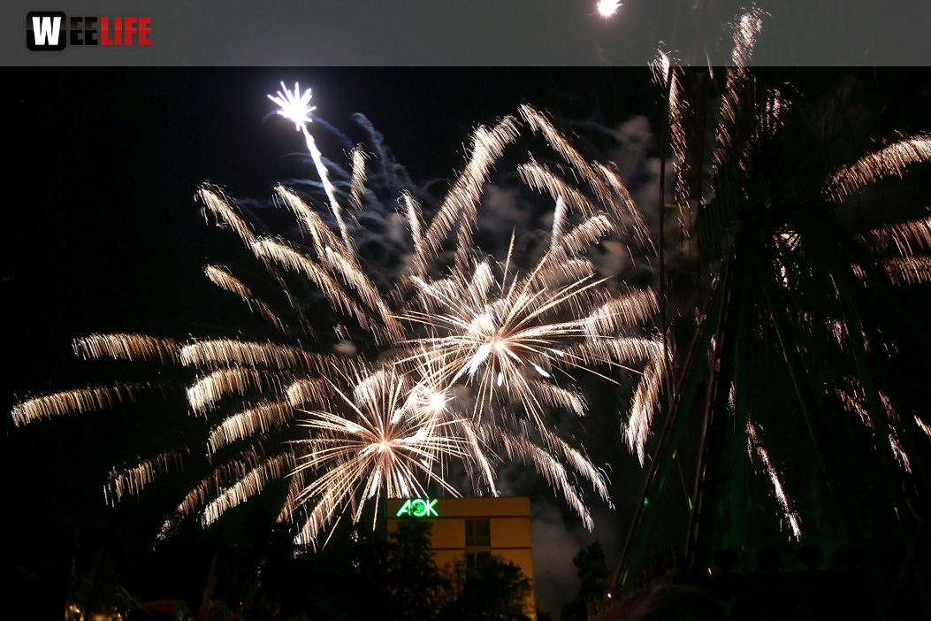 Abschlussfeuerwerk Hofer Volksfest 2018