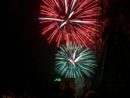 Abschlussfeuerwerk Hofer Volksfest 2018 – Foto 57