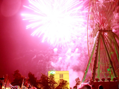 Abschlussfeuerwerk Hofer Volksfest 2018 – Foto 58