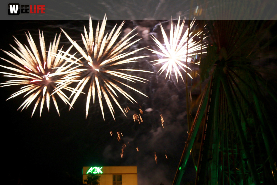 Abschlussfeuerwerk Hofer Volksfest 2018
