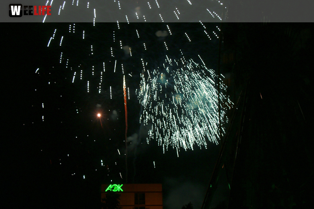 Abschlussfeuerwerk Hofer Volksfest 2018