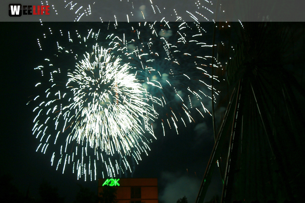 Abschlussfeuerwerk Hofer Volksfest 2018