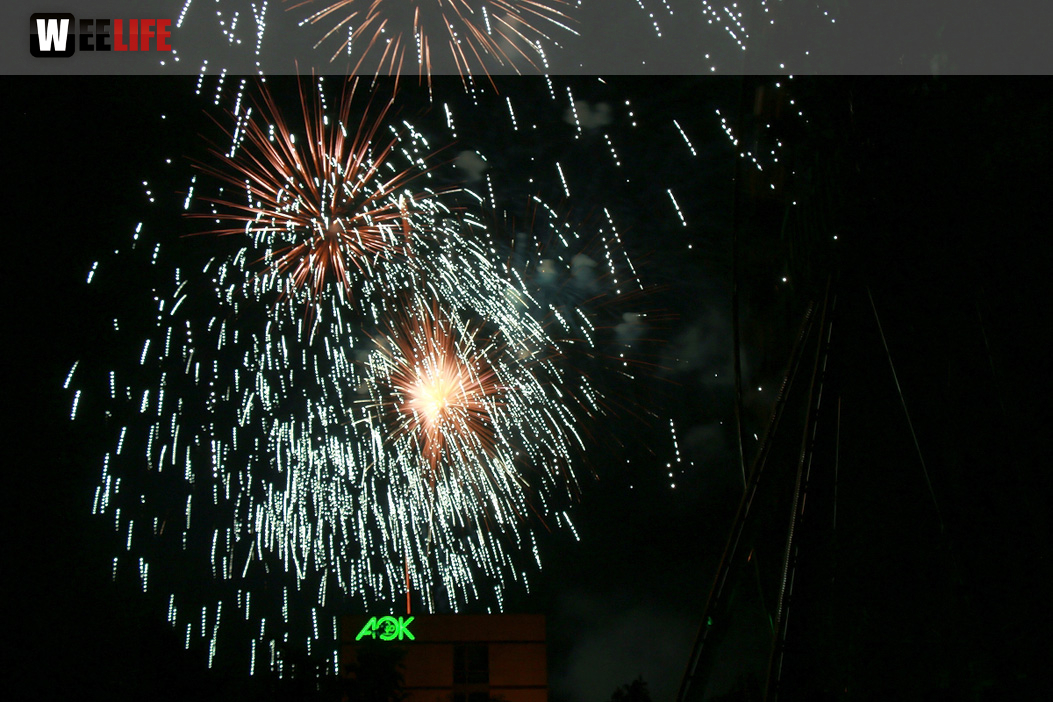 Abschlussfeuerwerk Hofer Volksfest 2018