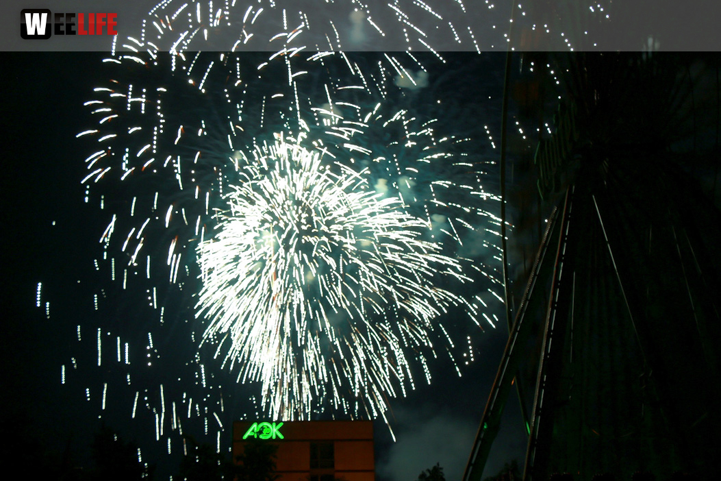 Abschlussfeuerwerk Hofer Volksfest 2018