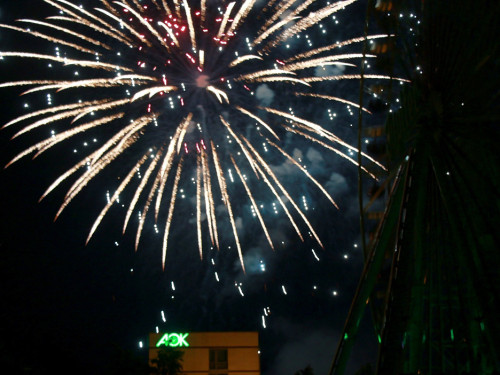 Abschlussfeuerwerk Hofer Volksfest 2018 – Foto 68