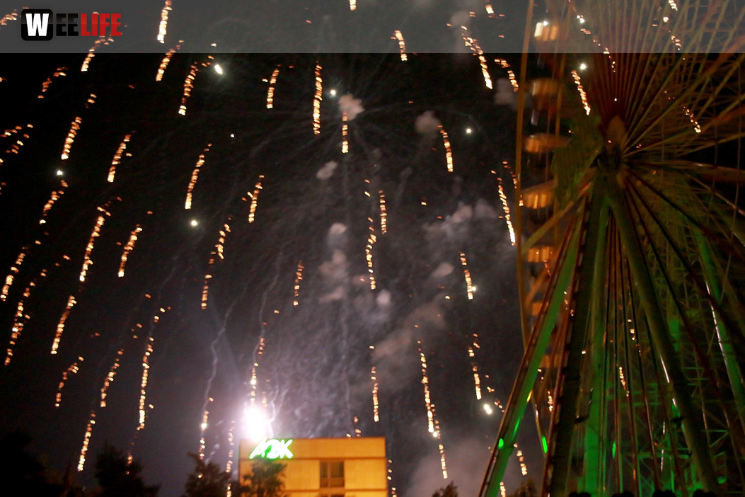 Abschlussfeuerwerk Hofer Volksfest 2018