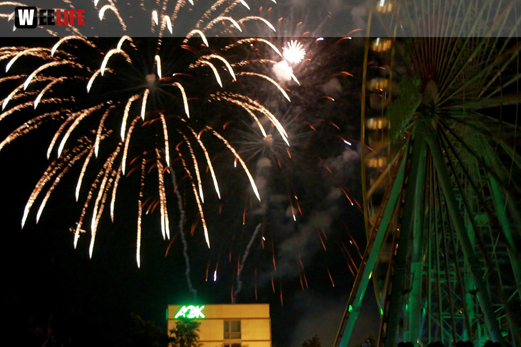 Abschlussfeuerwerk Hofer Volksfest 2018