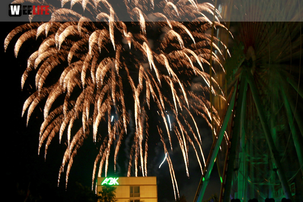 Abschlussfeuerwerk Hofer Volksfest 2018