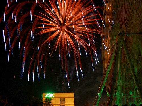 Abschlussfeuerwerk Hofer Volksfest 2018 – Foto 77