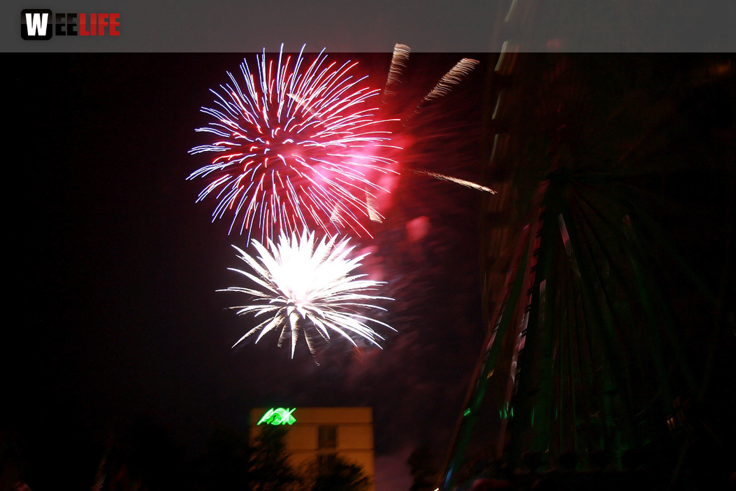 Abschlussfeuerwerk Hofer Volksfest 2018