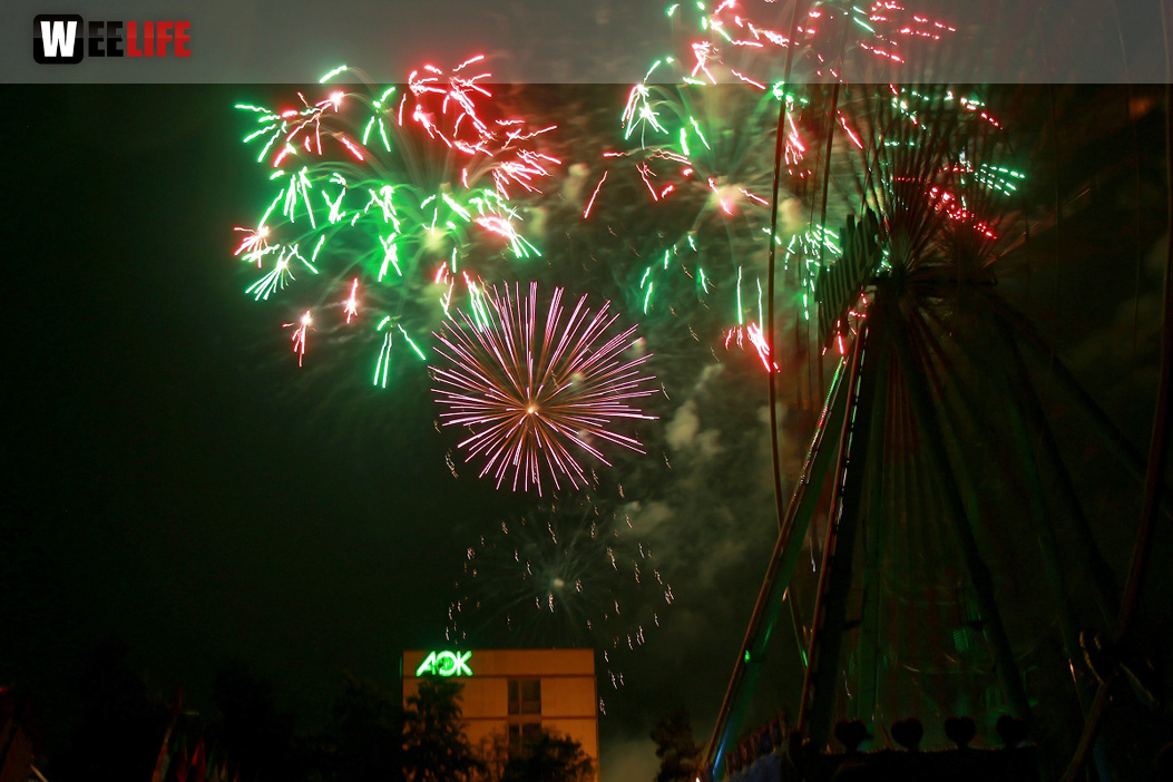 Abschlussfeuerwerk Hofer Volksfest 2018