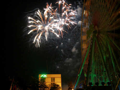 Abschlussfeuerwerk Hofer Volksfest 2018 – Foto 82