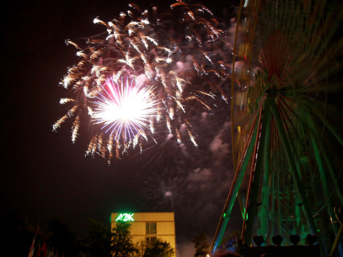 Abschlussfeuerwerk Hofer Volksfest 2018 – Foto 83