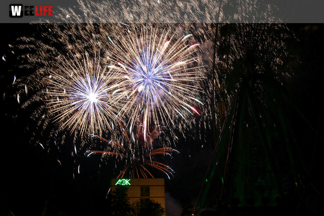 Abschlussfeuerwerk Hofer Volksfest 2018