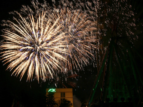 Abschlussfeuerwerk Hofer Volksfest 2018 – Foto 87