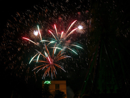 Abschlussfeuerwerk Hofer Volksfest 2018 – Foto 89