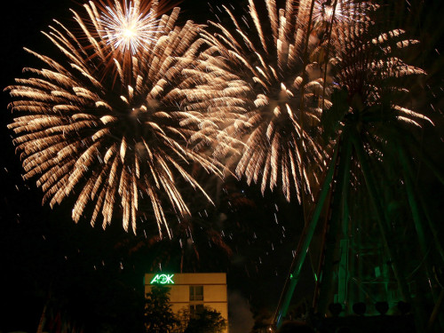Abschlussfeuerwerk Hofer Volksfest 2018 – Foto 91