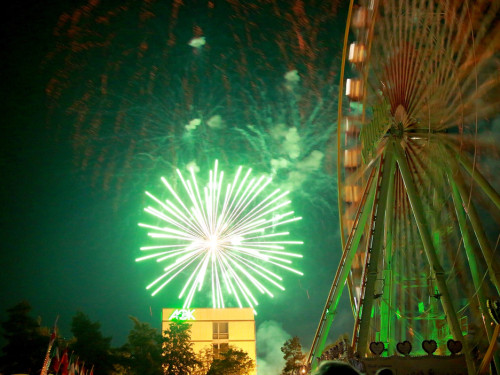Abschlussfeuerwerk Hofer Volksfest 2018 – Foto 94