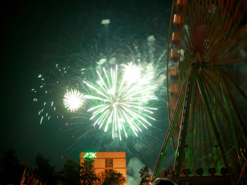 Abschlussfeuerwerk Hofer Volksfest 2018 – Foto 96
